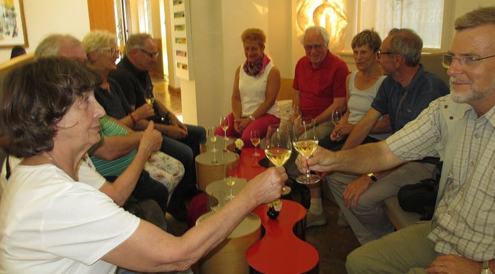 Mittwoch: Bordeaux, Weinverkostung in der "Bar a Vin" (2 von 3)