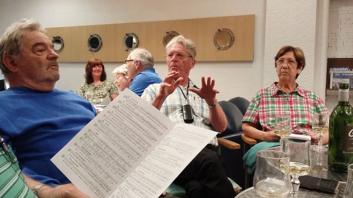 Sonntag: Lourdes, Abschiedsabend im Hotel (2 von 2)