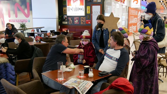 ZweiterTag, zweite Gruppen im Interspar