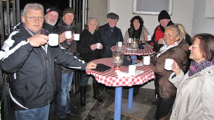 Erster Adventsamstag, Alt-Jugendtreffen.