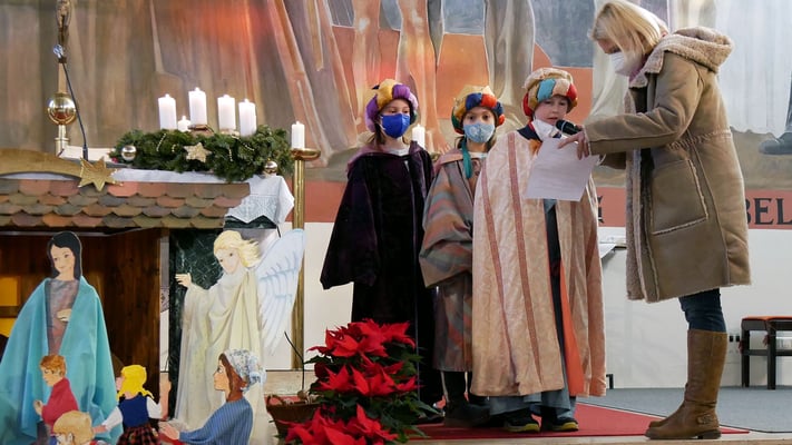 Vierter Tag, Sternsinger Messe