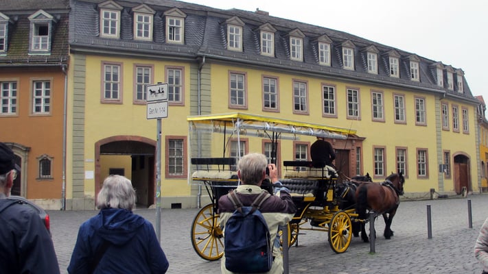 Dienstag: Göthe Wohnhaus in Weimar