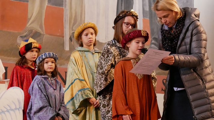 Dritter Tag: Sternsinger Messe.