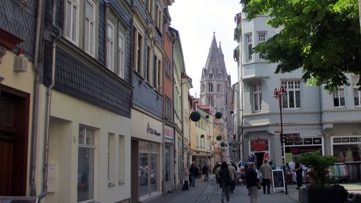 Samstag: Rundgang durch die historische Altstadt von Mühlhausen
