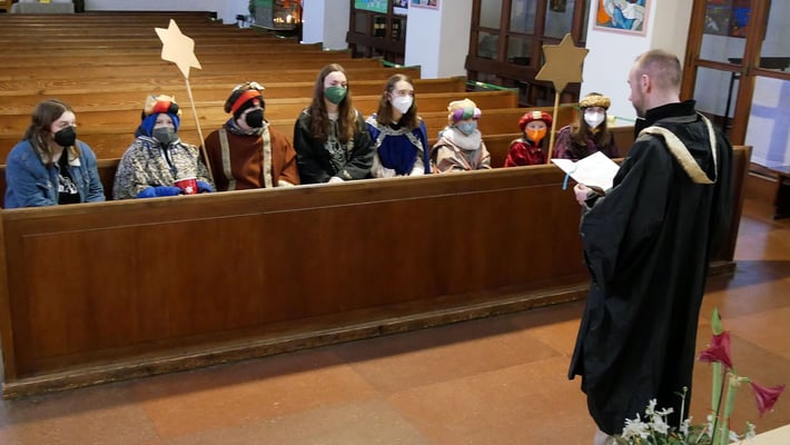 Erster Tag, Vorbereitung und Segnung der Kreide