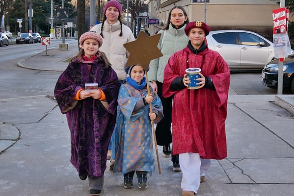 Samstag (erster Tag), dritte Sternsinger Gruppe