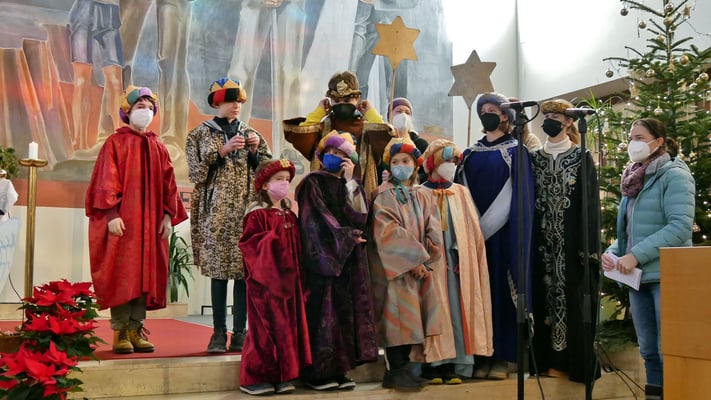 Vierter Tag, Sternsinger Messe