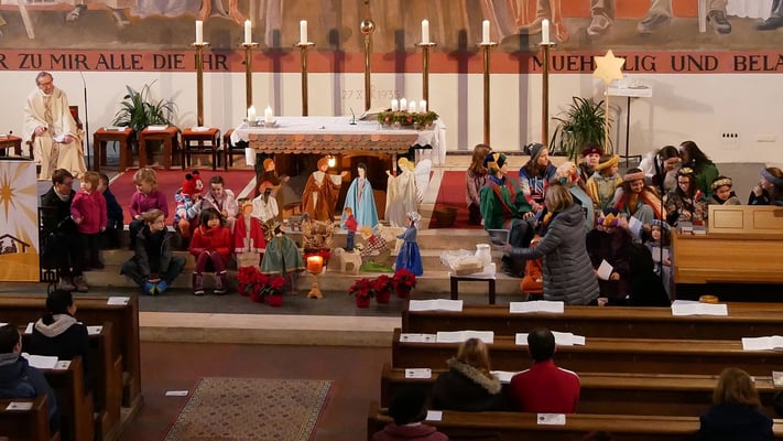 Dritter Tag: Sternsinger Messe.