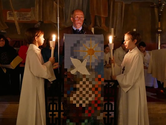 Auferstehungsfeier am Ostersonntag  um 5:00 Früh, zweite Lesung