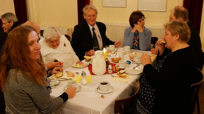 Osterfrühstück im Pfarrsaal