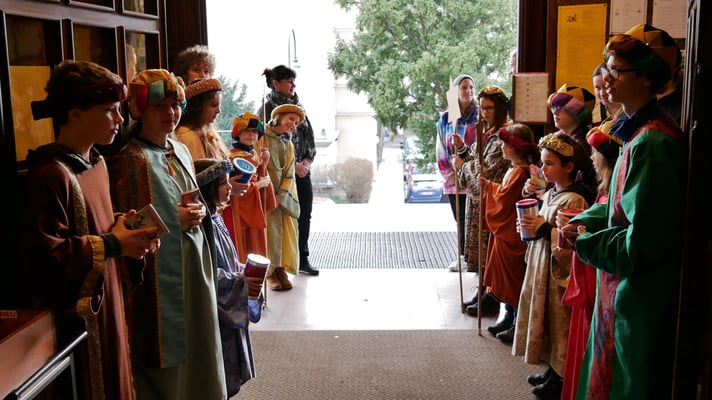 Dritter Tag: Sternsinger Messe.