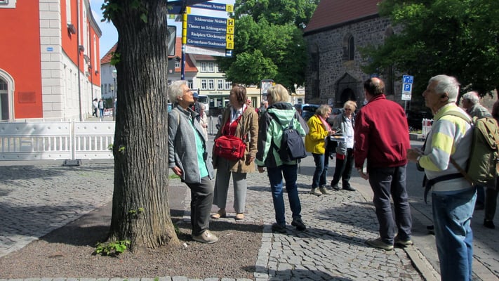 Donnerstag: Rundgang durch Arnstadt, der ältesten Stadt Mitteldeutschlands