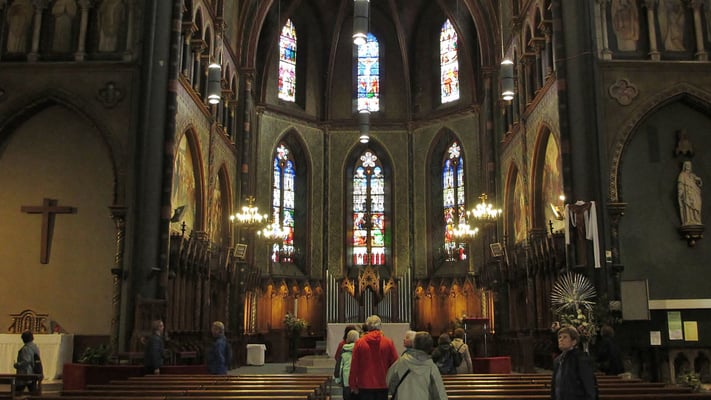 Samstag: Samstag: Pau, Église Saint-Jacques de Pau, innen