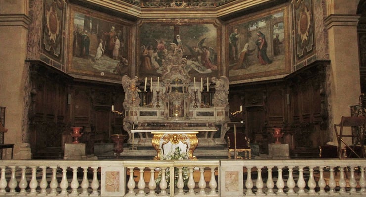 Mittwoch: Bordeaux, Eglise Notre Dames, Altar