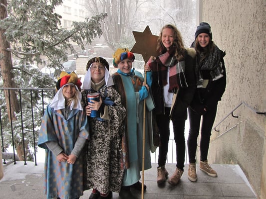 Mittwoch: Sternsinger Messe, zweite Gruppe