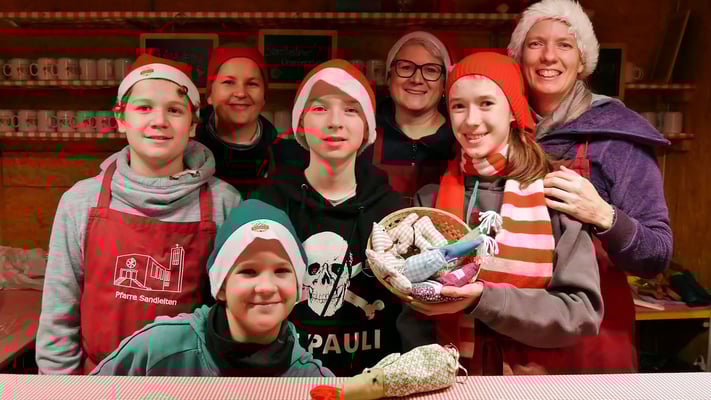 Das Punschhütten Team am dritten Advent-Samstag