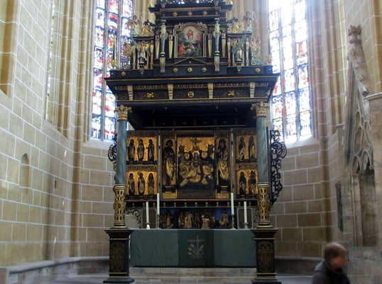 Samstag: Marienkirche in Mühlhausen