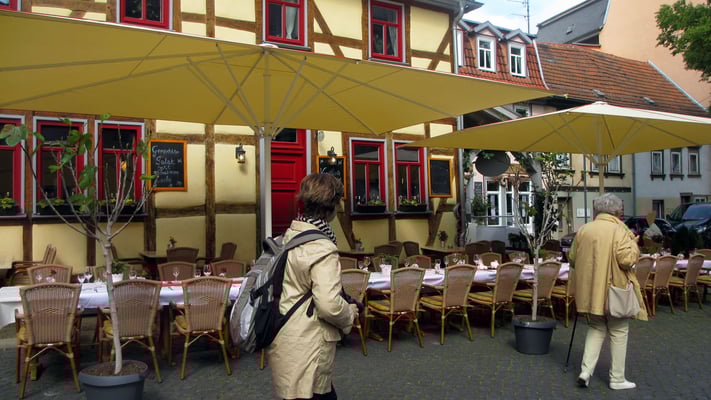 Samstag: Rundgang durch die historische Altstadt von Mühlhausen