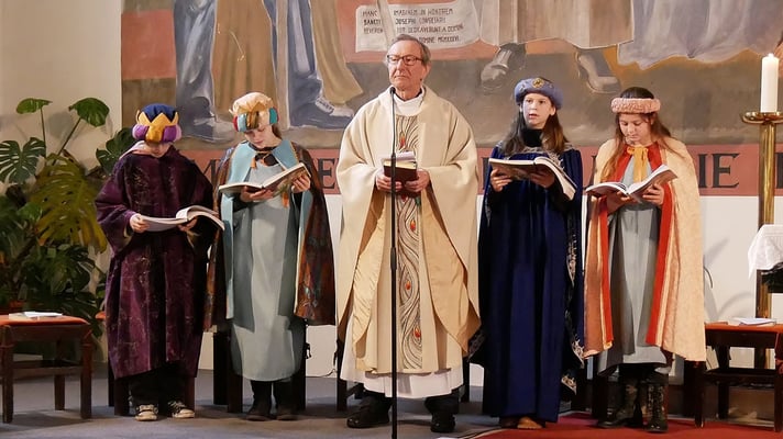 Dritter Tag: Sternsinger Messe.