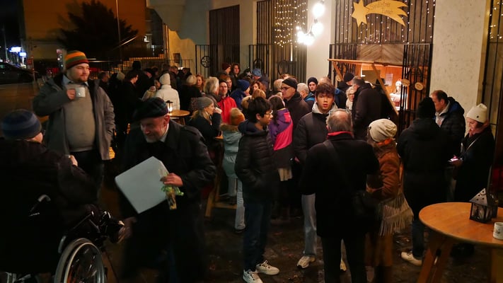 24.Dezember nach der Christmette