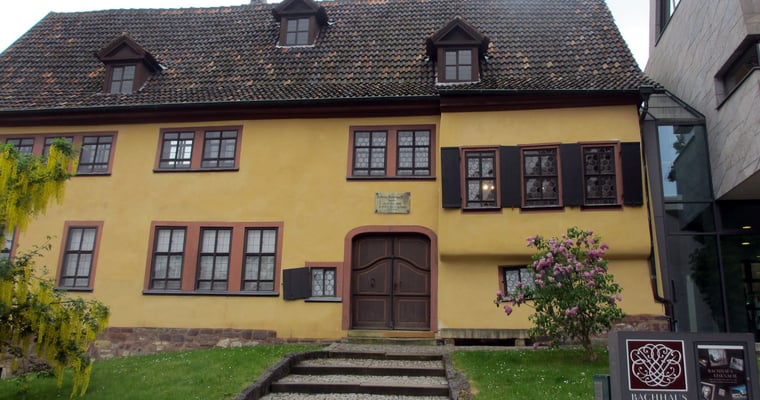 Mittwoch: Wohnhaus von Johann Sebastian Bach in Eisenach