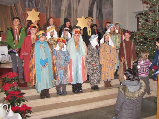 Mittwoch: Sternsinger Messe, Sternsinger Rap am Schluss