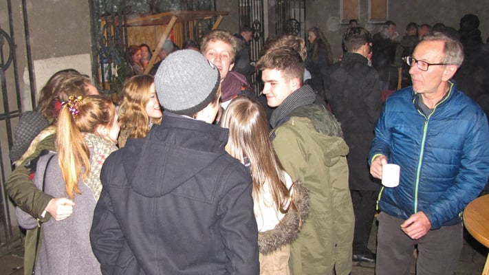 Nach der Christmette