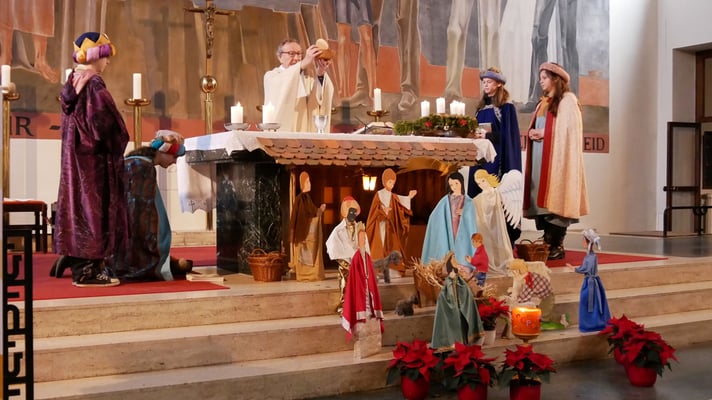 Dritter Tag: Sternsinger Messe.