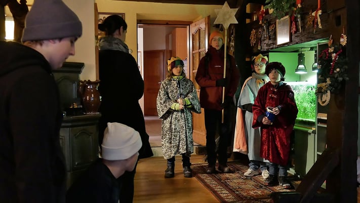 Montag (dritter Tag), Hausbesuch