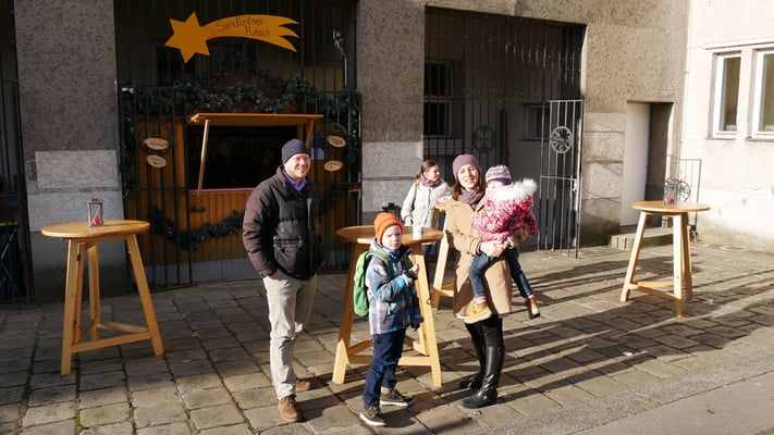Punschhütte am dritten Adventsonntag
