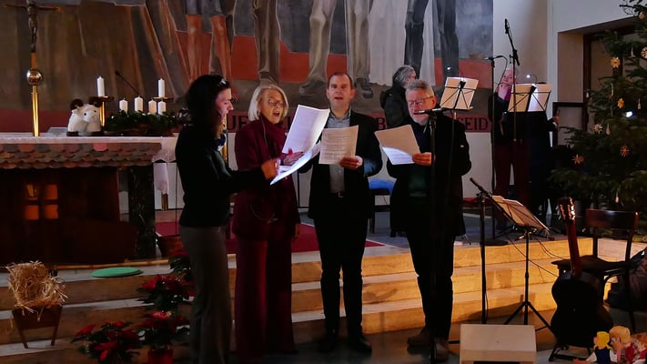 Kindermette, musikalische Einstimmung