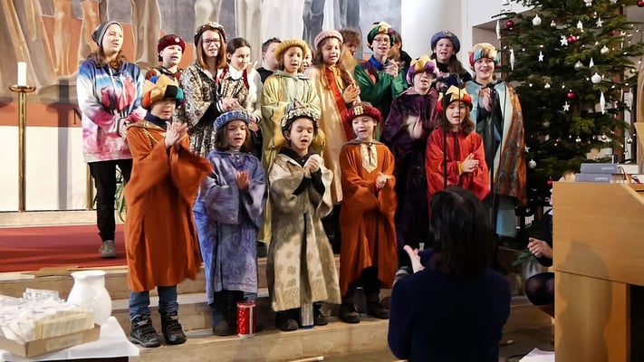 Dritter Tag: Sternsinger Messe, Sternsinger Rap.