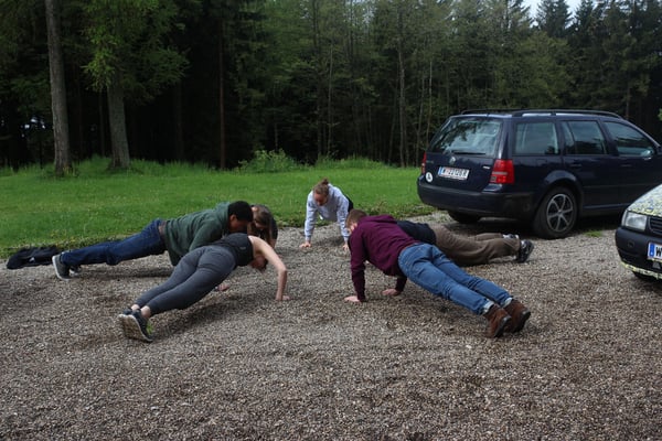 Samstag früh: Morgensport