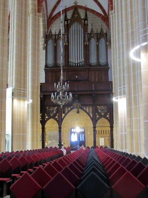 Samstag: Marienkirche in Mühlhausen