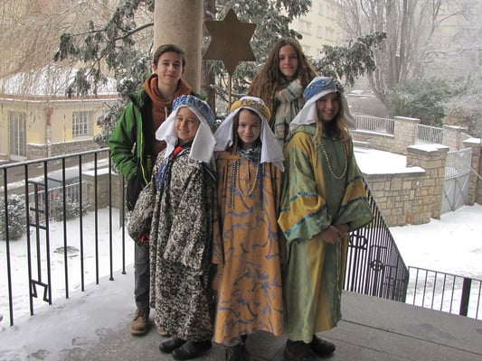 Mittwoch: Sternsinger Messe, erste Gruppe