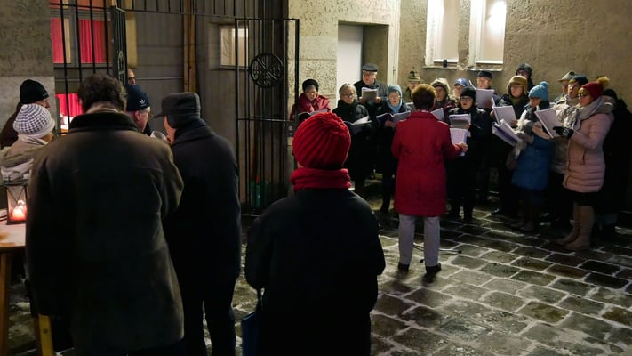 Dritter Adventsamstag, es singt der Kirchenchor
