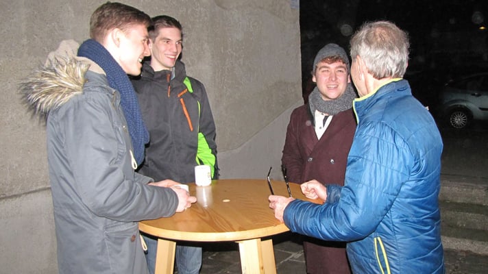 Nach der Christmette