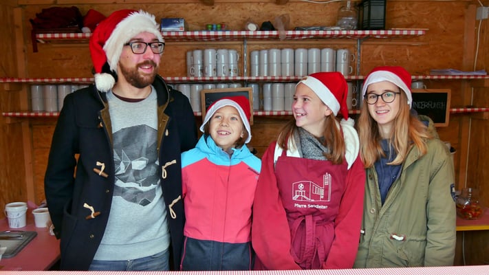 Punschütten-Team am ersten Adventsonntag