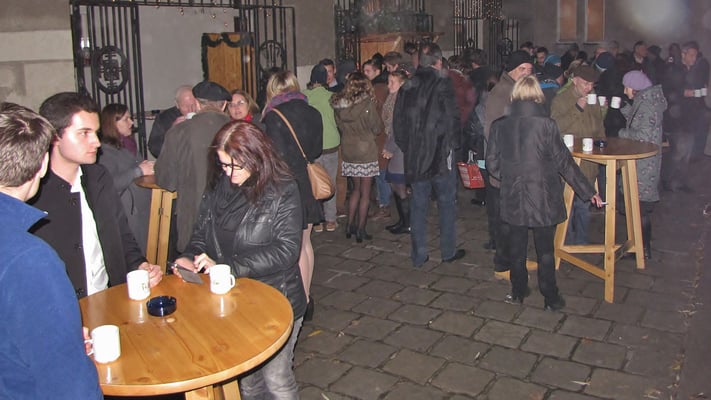 Nach der Christmette