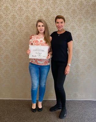 Microneedling, Diplomübergabe