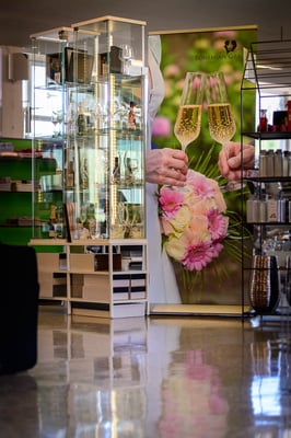 Ausstellung in einem Haushaltsgeschäft