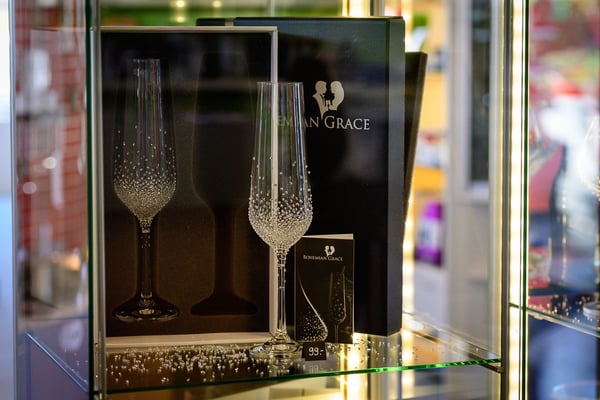 Ausstellung in einem Haushaltsgeschäft