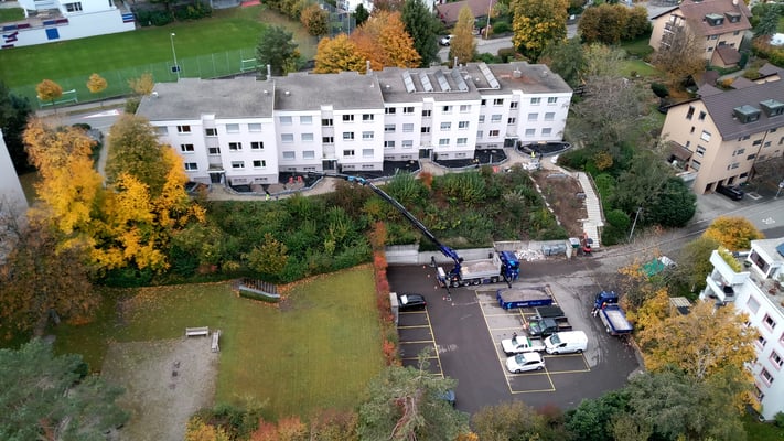 Dubach Garten - Baustelle Forch