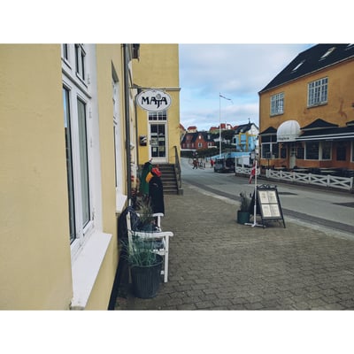 Eine kleine selbständige Modeboutique