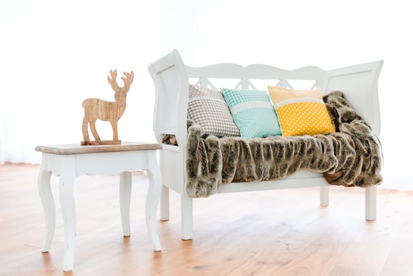 Kissen mit Spitze -  als Ergänzung für den perfekten Landhaus-Style