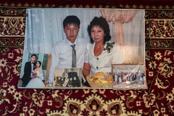 The son and the daughter of Rsaybaev Koksubai Umurtaevich, who died from cancer at a young age  They both lived in Znamenka, the nearest village to the polygon, a high contaminated village.