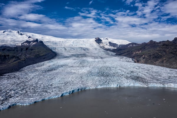 Iceland. The Fjallsárlón Glacier in the Vatnajökull national park. A popular destination for tourists, it is one of the island’s top attractions.