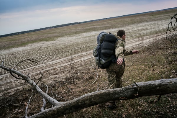 Maxim on the border of Chernobyl the exclusion zone escaping from the police