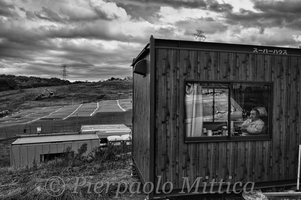 Decontamination works, deposit for radioactive land, Kawauchi