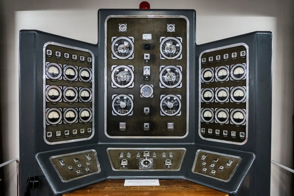 The machinery needed to detonate atomic bombs. Museum of the Institute of Radiation Protection and Ecology of Kurchatov.